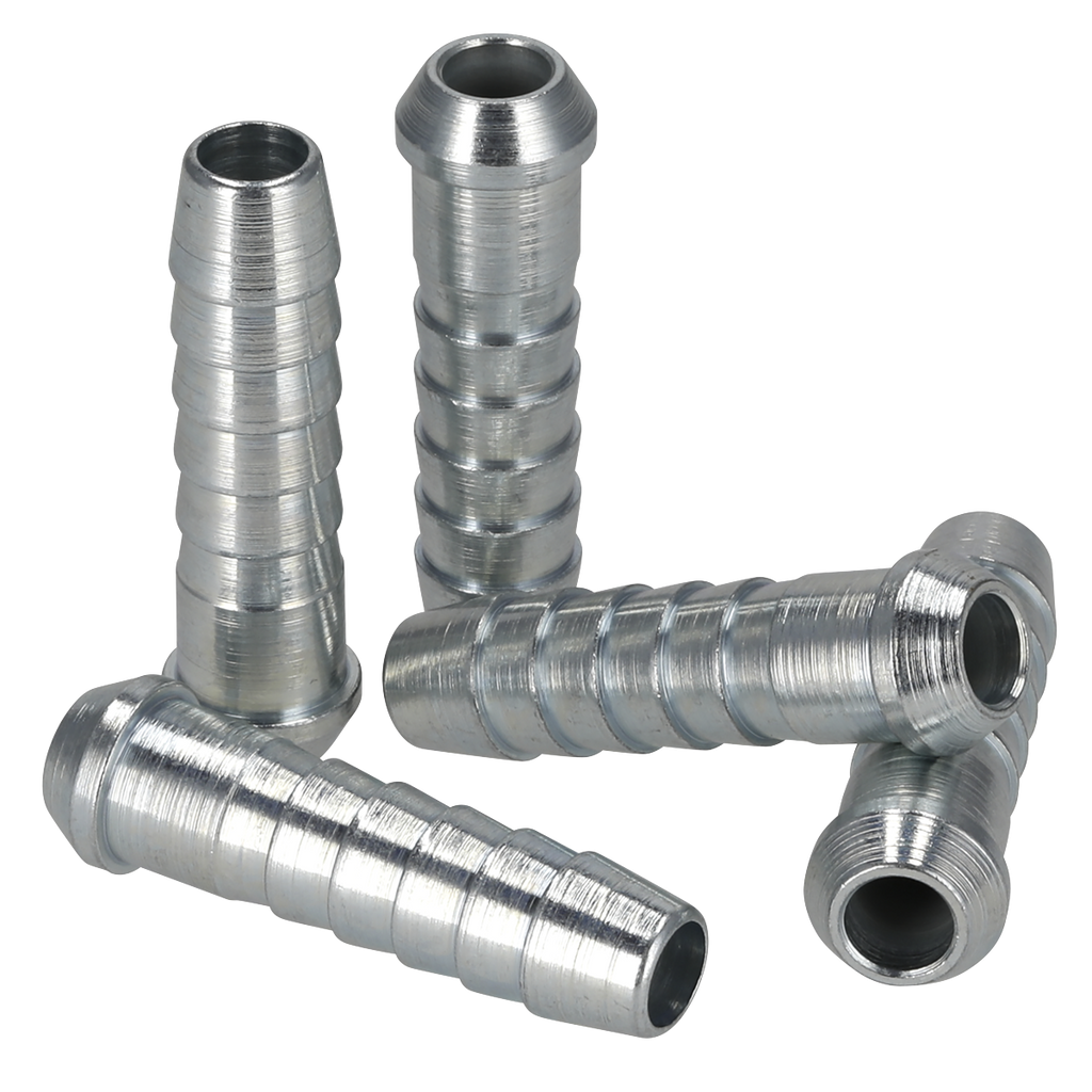 PCL Coned Tailpiece 5/16" Hose - 1/4"BSPT Union Nut - Pack o