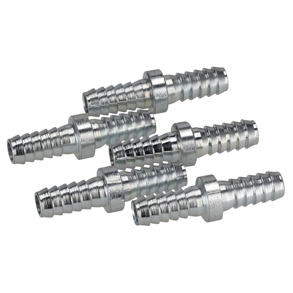 PCL Double End Hose Connector 5/16" Hose - Pack of 5