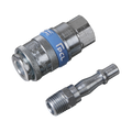 PCL Air Tool Coupling Kit 1/4"BSPT 2pc