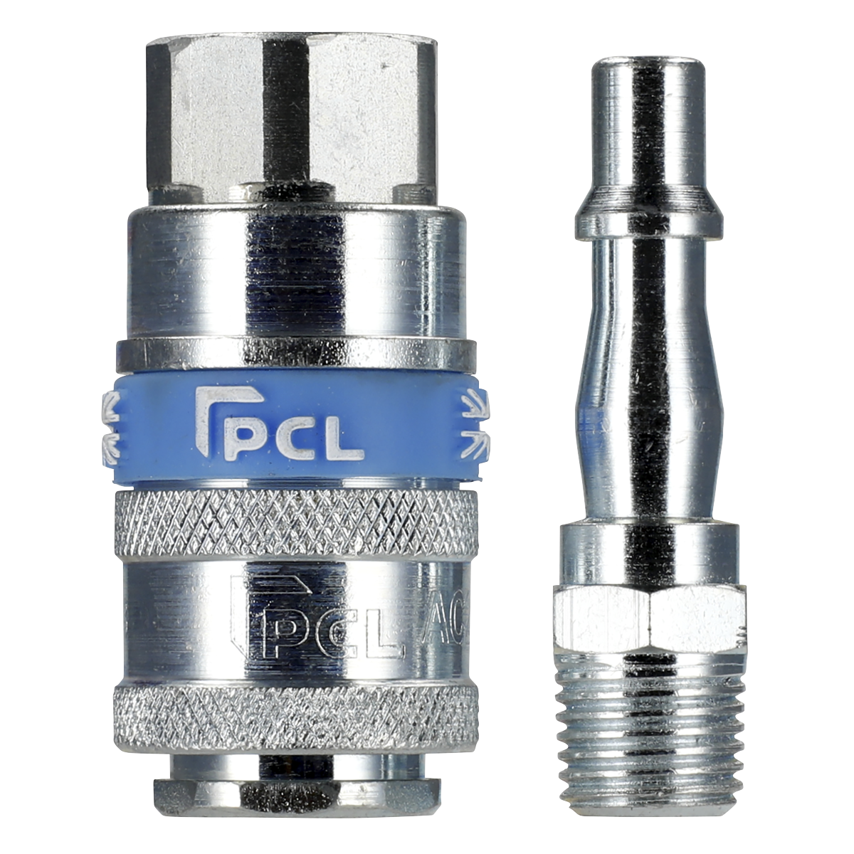 PCL Air Tool Coupling Kit 1/4"BSPT 2pc
