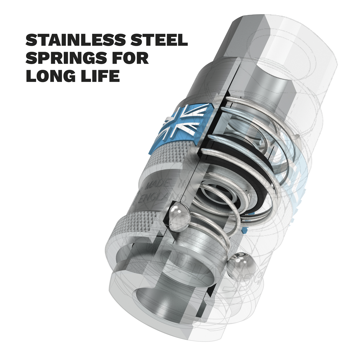 PCL Coupling Body Male 3/8"BSPT