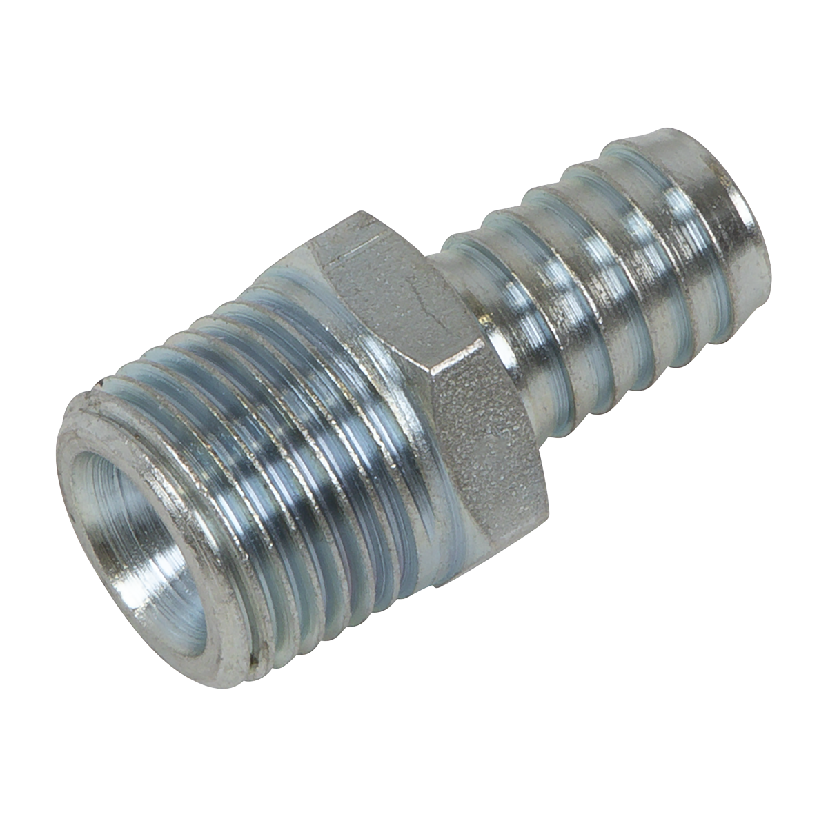 PCL Screwed Tailpiece Male 1/2"BSPT - 1/2" Hose - Pack of 2