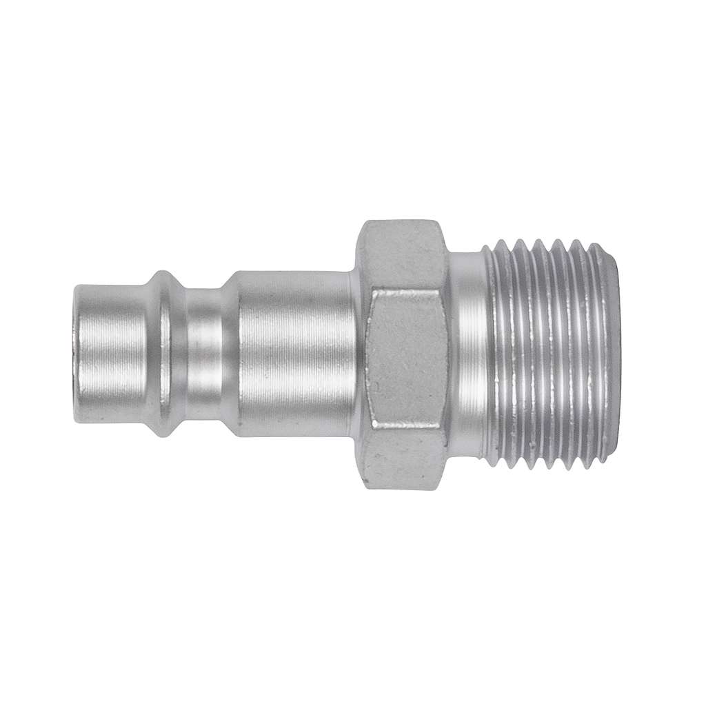 High Flow Screwed Adaptor Male 3/8"BSPT - Pack of 5