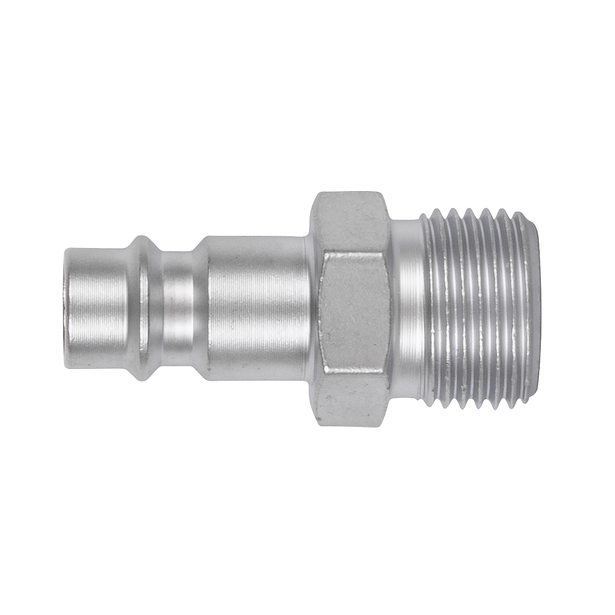 High Flow Screwed Adaptor Male 3/8"BSPT - Pack of 5