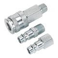 High Flow Air Tool Coupling Kit 1/4"BSPT