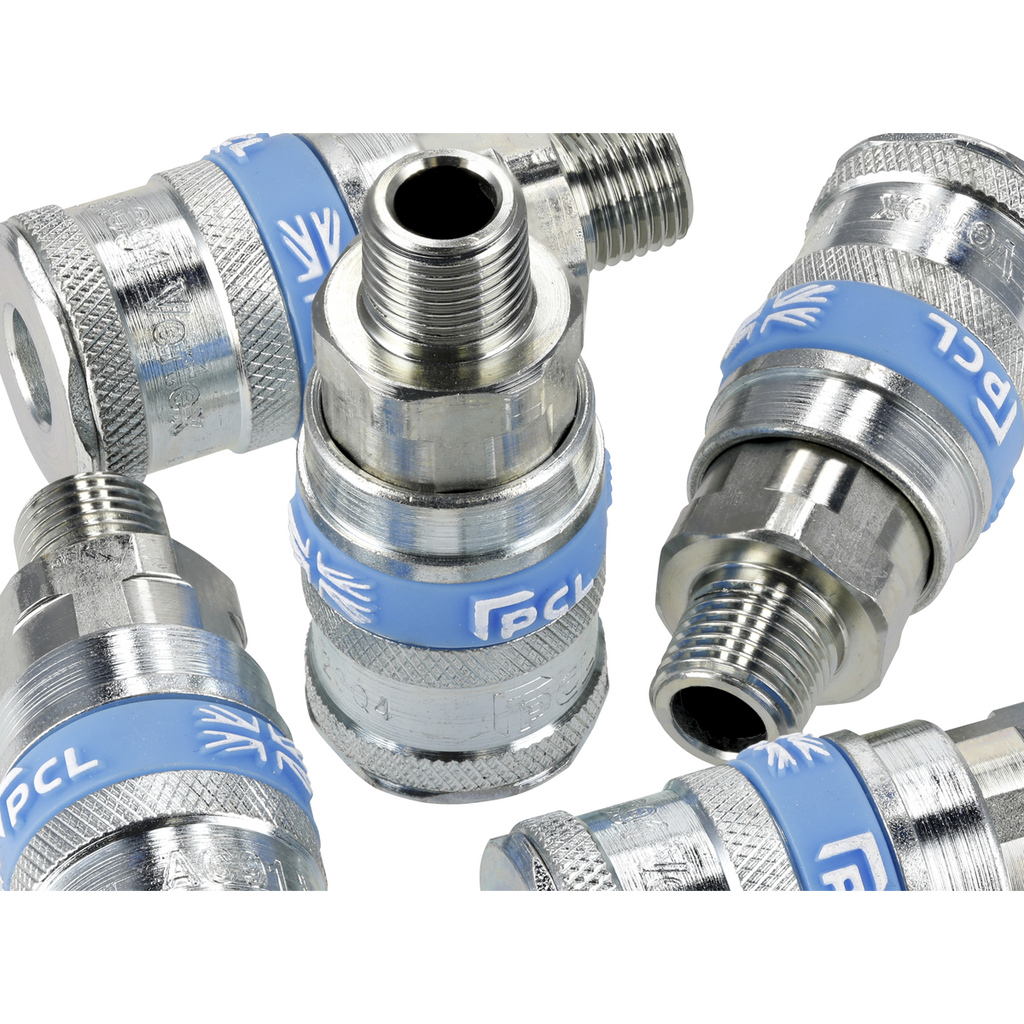 PCL Coupling Body Male 1/4"BSPT - Pack of 5