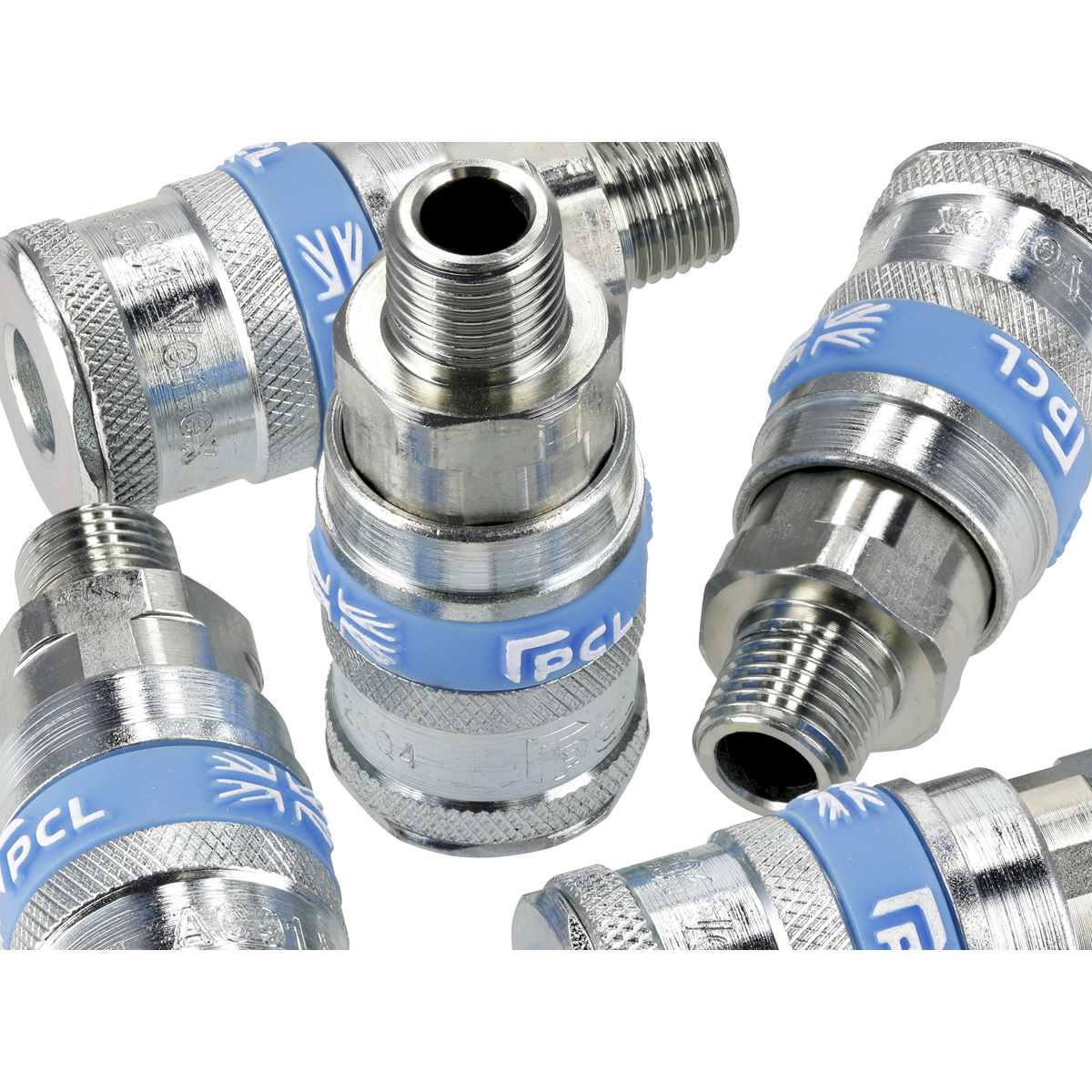 PCL Coupling Body Male 1/4"BSPT - Pack of 5