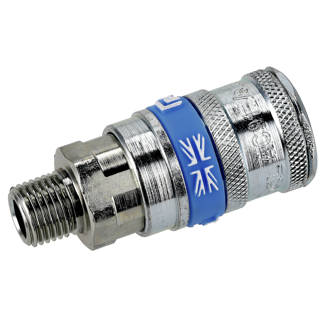 PCL Coupling Body Male 1/4"BSPT - Pack of 5