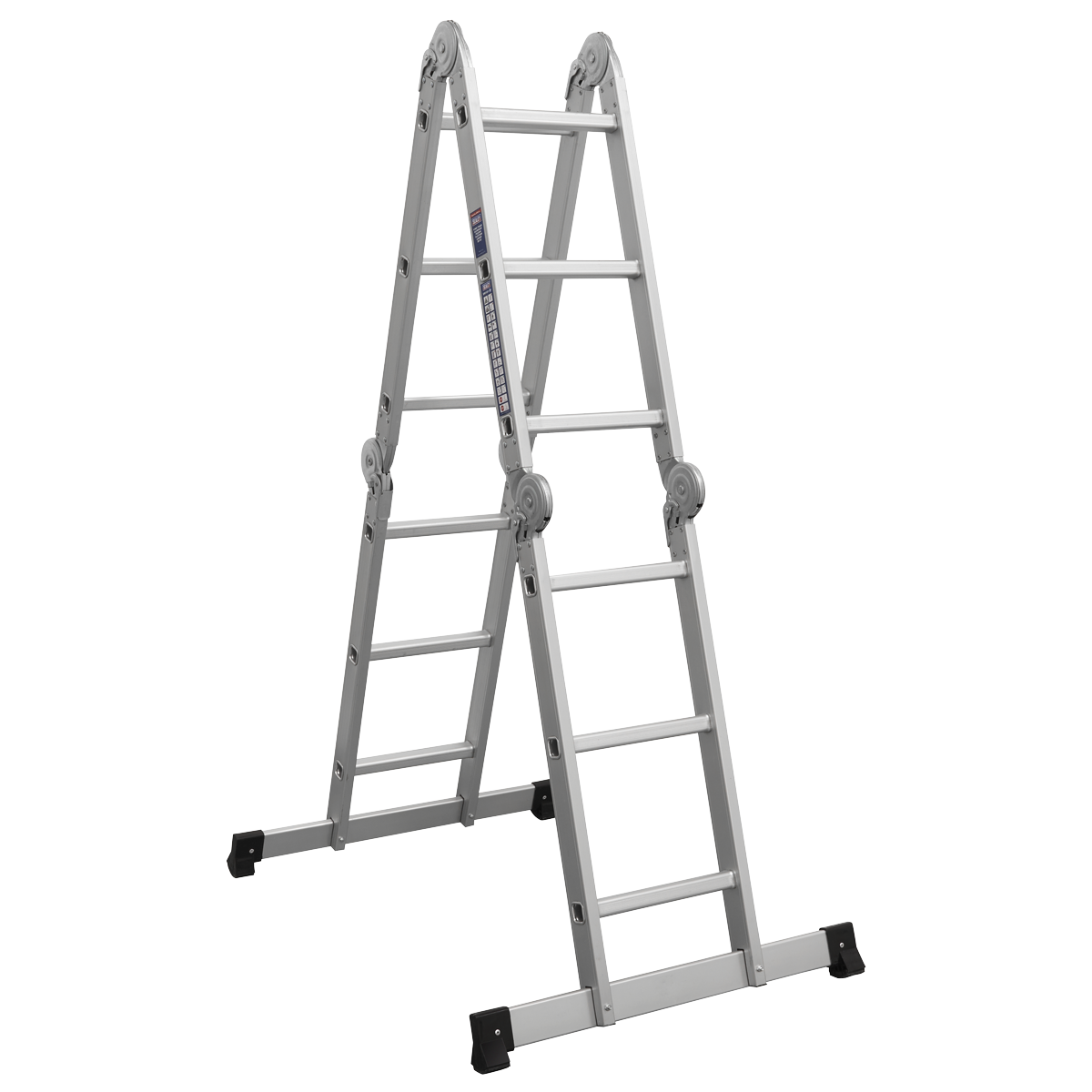 4-Way Aluminium Folding Platform Ladder - EN 131
