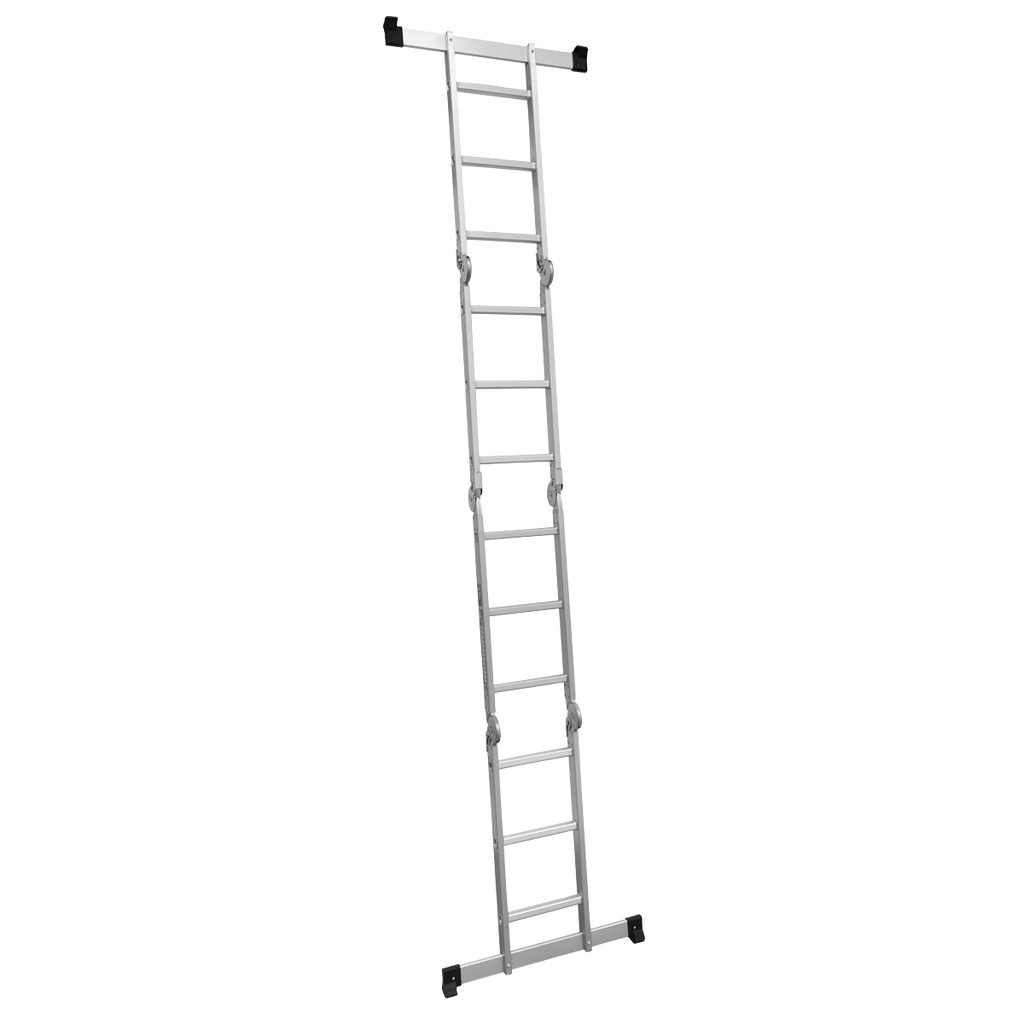 4-Way Aluminium Folding Platform Ladder - EN 131