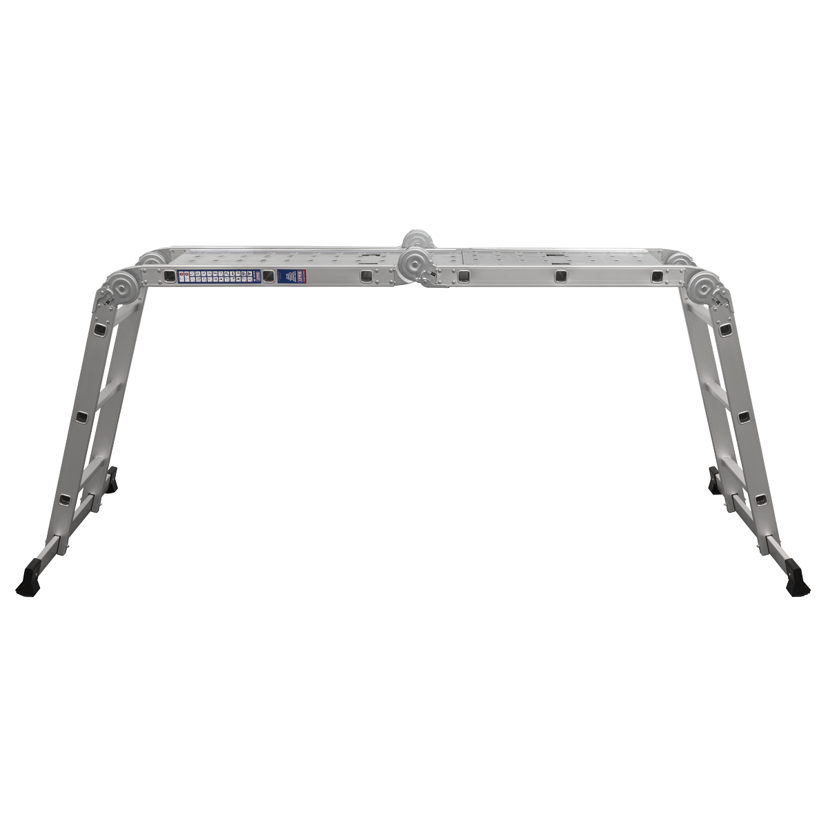 4-Way Aluminium Folding Platform Ladder - EN 131