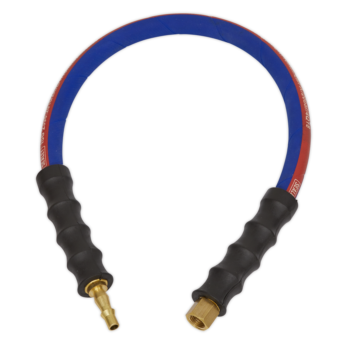 Air Leader Hose with Tailpiece & 1/4"BSP Union 600mm x 8mm