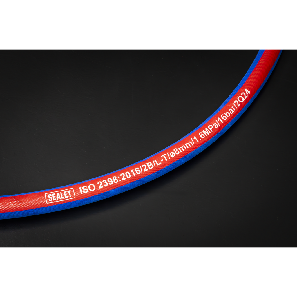 Extra-Heavy-Duty Air Hose with 1/4"BSP Unions 5m x 8mm