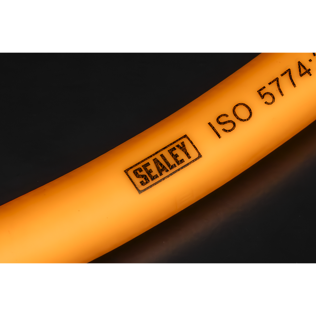 High-Visibility Hybrid Air Hose with 1/4"BSP Unions 5m x 8mm
