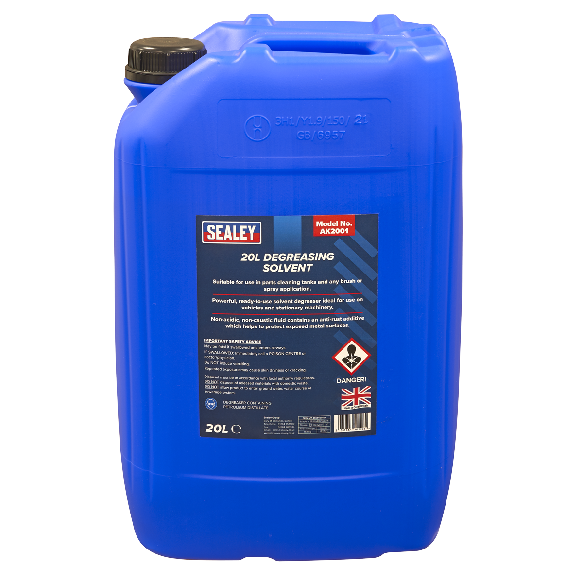 Degreasing Solvent 20L
