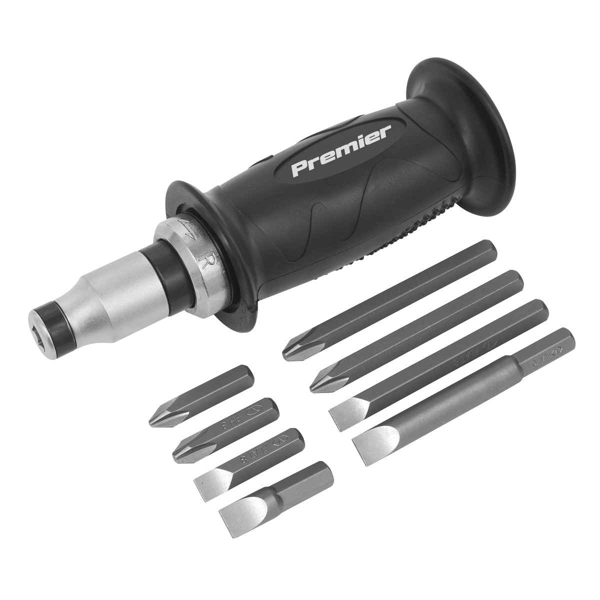 Premier Impact Driver Set with Protection Grip 10pc