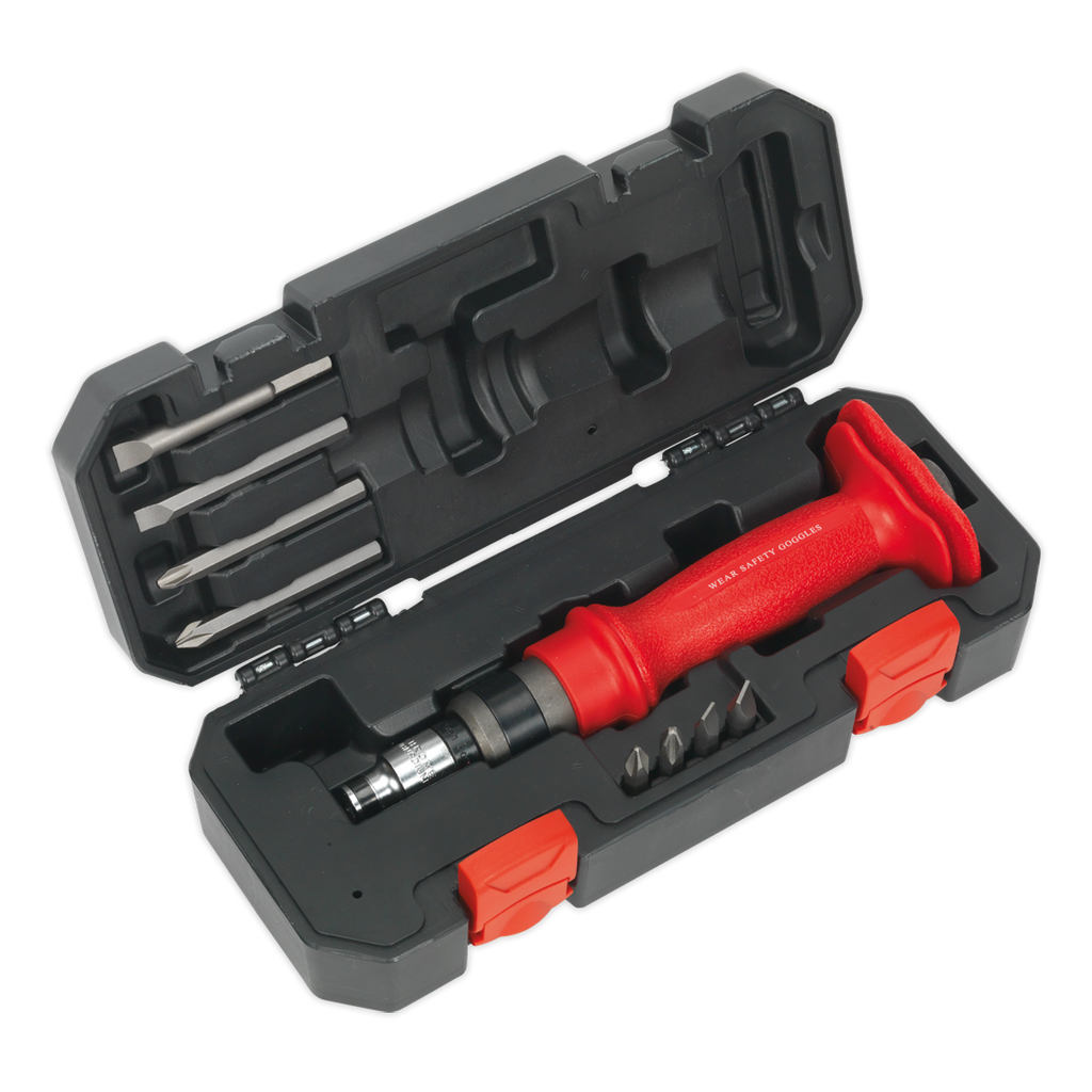 Premier Heavy-Duty Impact Driver Set with Protection Grip 10