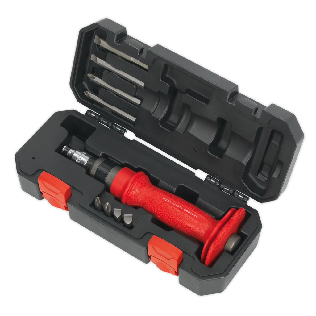 Premier Heavy-Duty Impact Driver Set with Protection Grip 10