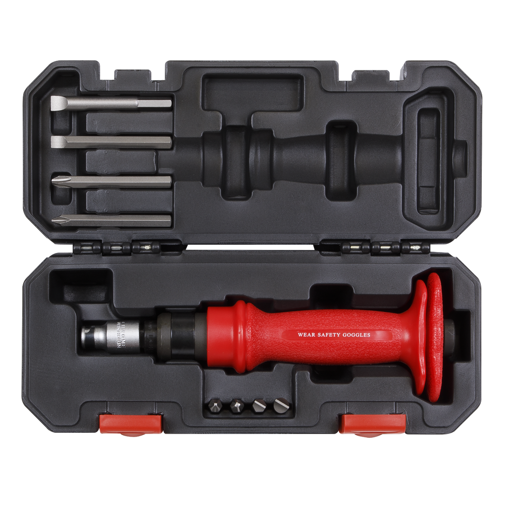 Premier Heavy-Duty Impact Driver Set with Protection Grip 10