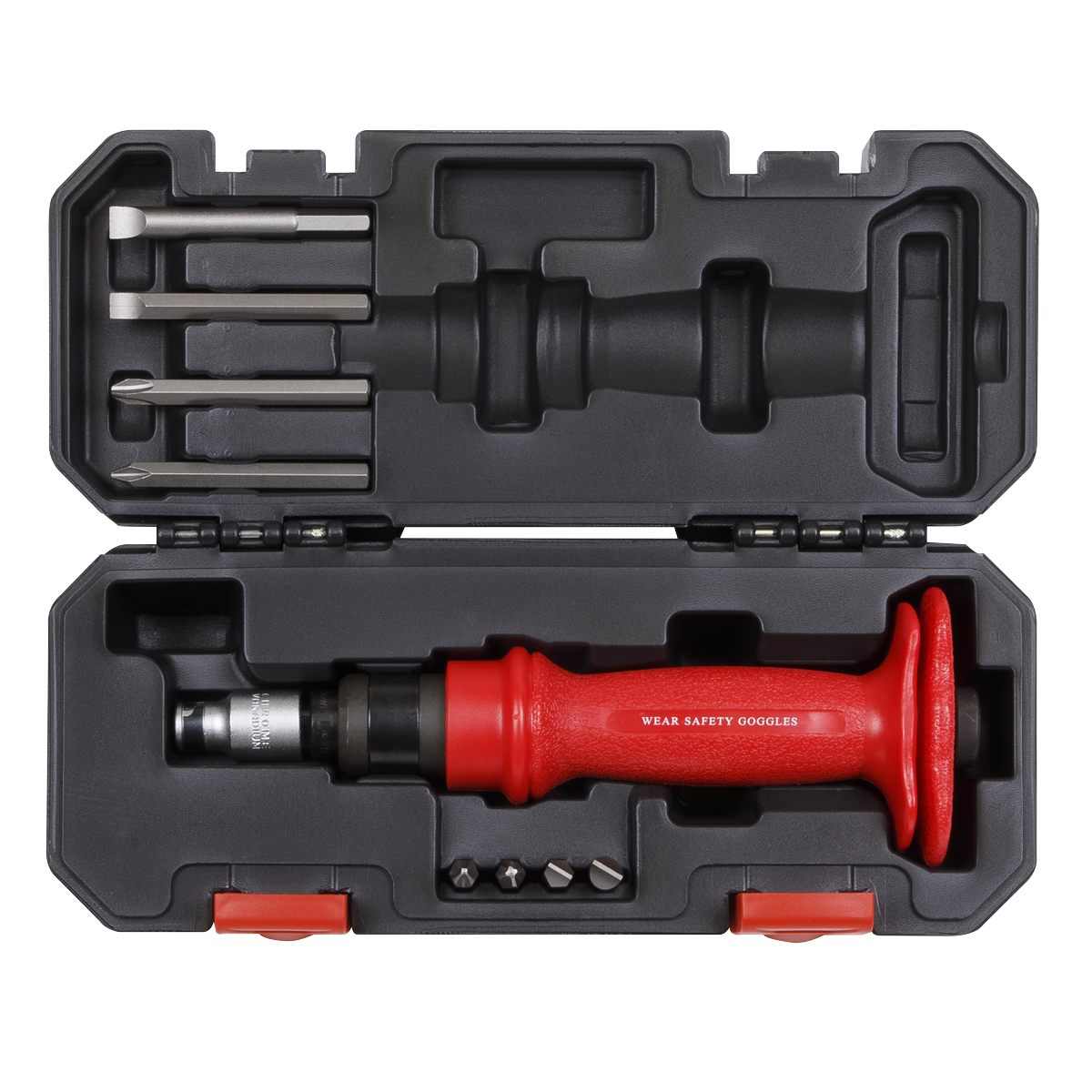 Premier Heavy-Duty Impact Driver Set with Protection Grip 10