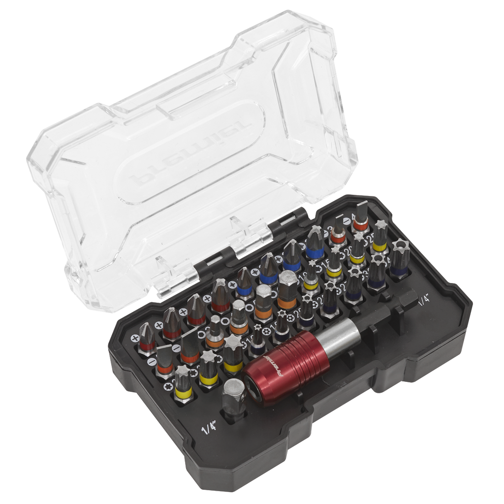 Premier Colour-Coded Power Tool Bit Set 32pc