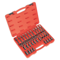 Premier Spline Socket Bit Set 1/2"Sq Drive 26pc