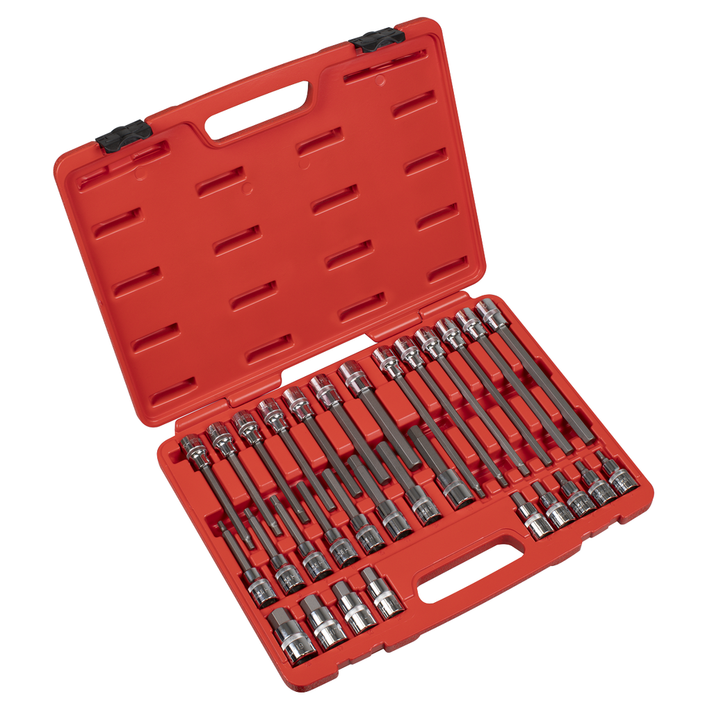 Hex Socket Bit Set 30pc 1/2"Sq Drive