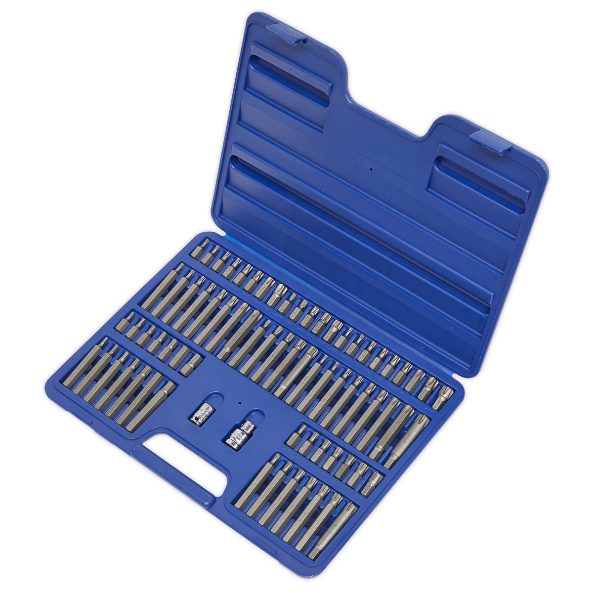 Premier TRX-Star/Security TRX-Star/Hex/Ribe/Spline Bit Set 3/8" & 1/2"Sq Drive 74pc