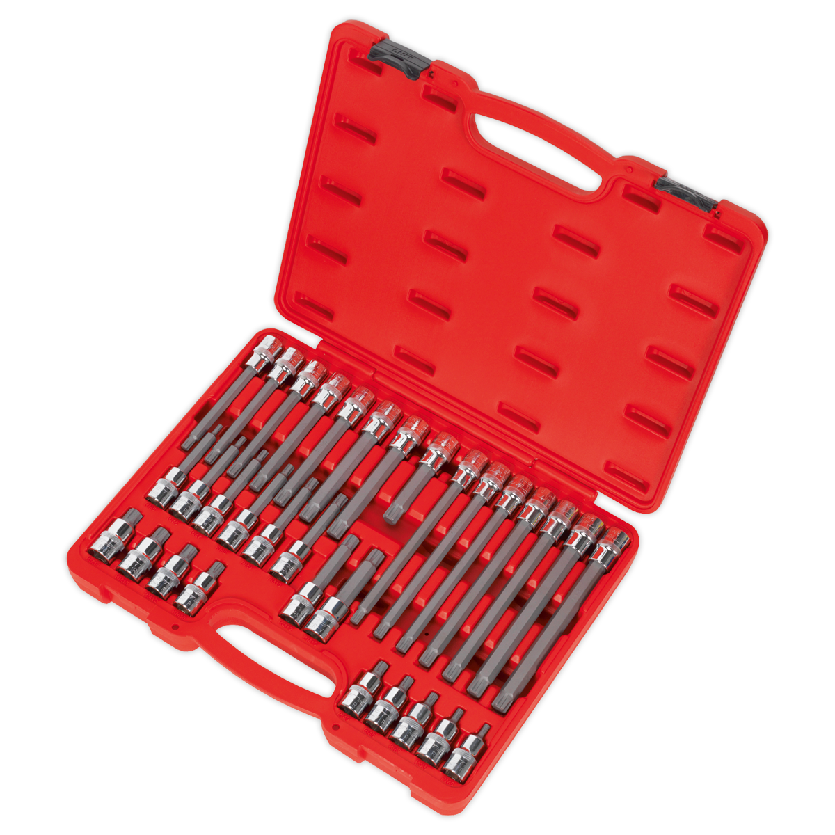 Premier Ribe Socket Bit Set 1/2"Sq Drive 32pc