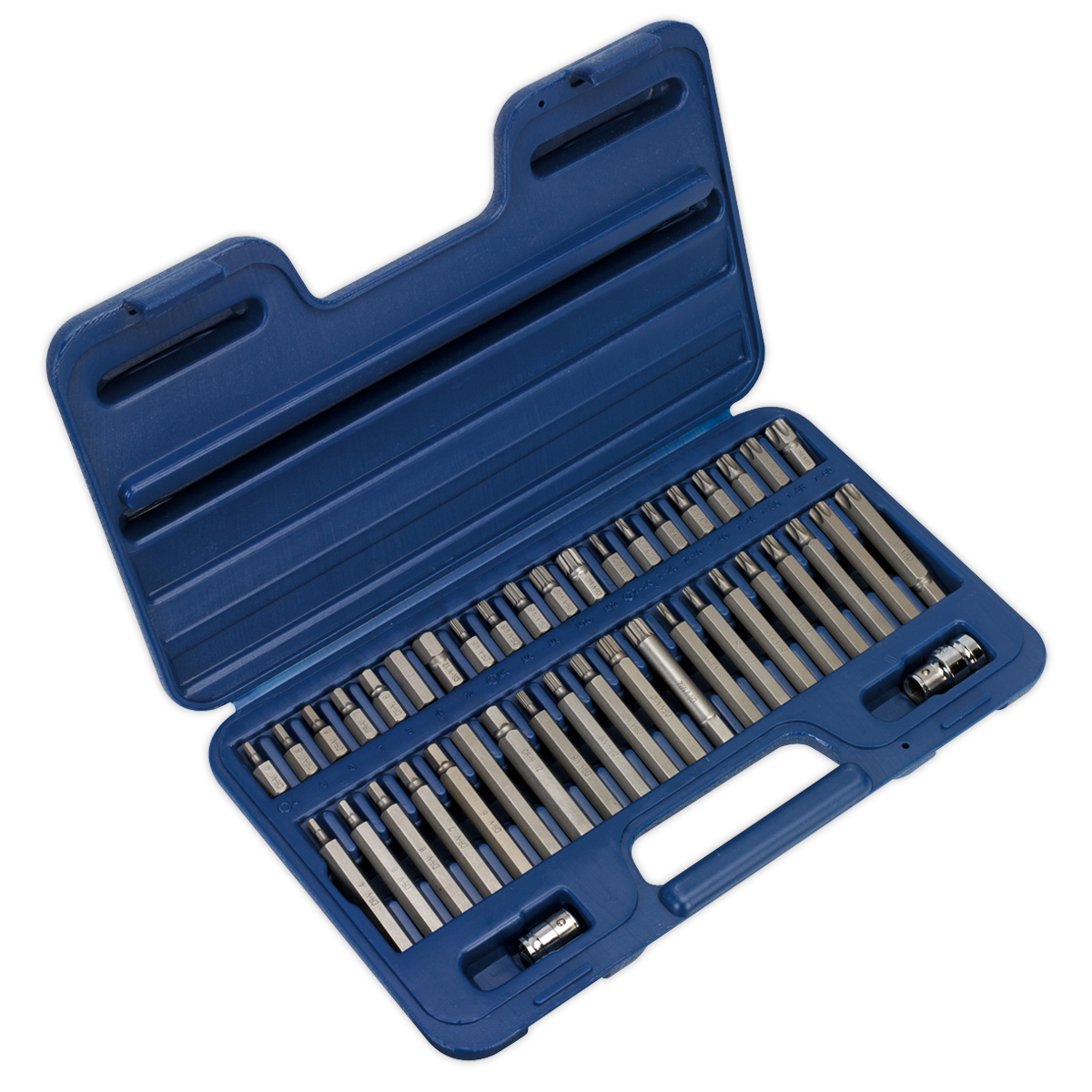 Premier TRX-Star*/Hex/Spline Bit Set 3/8" & 1/2"Sq Drive 42pc