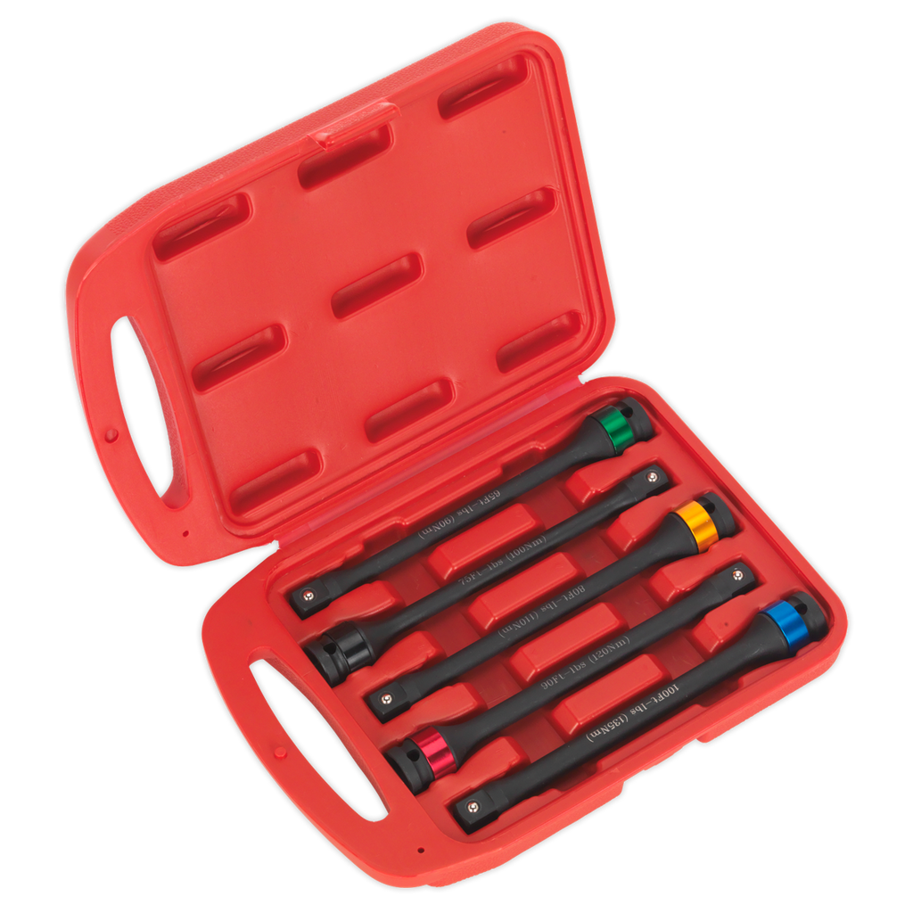Torque Stick Set 1/2"Sq Drive 5pc