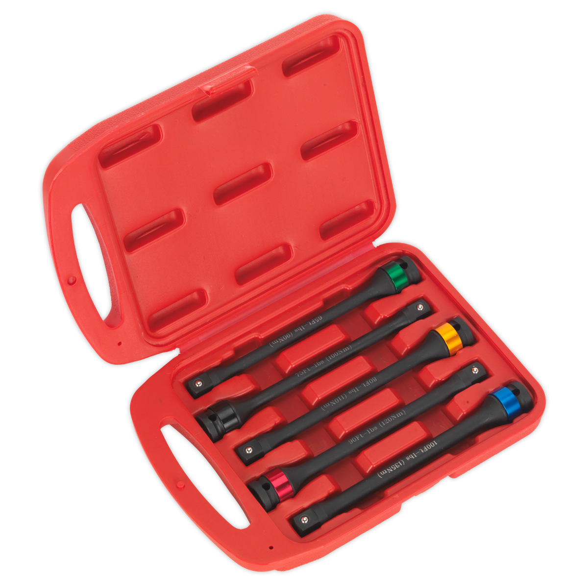 Torque Stick Set 1/2"Sq Drive 5pc