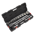 Premier Socket Set 3/4"Sq Drive 12-point 15pc