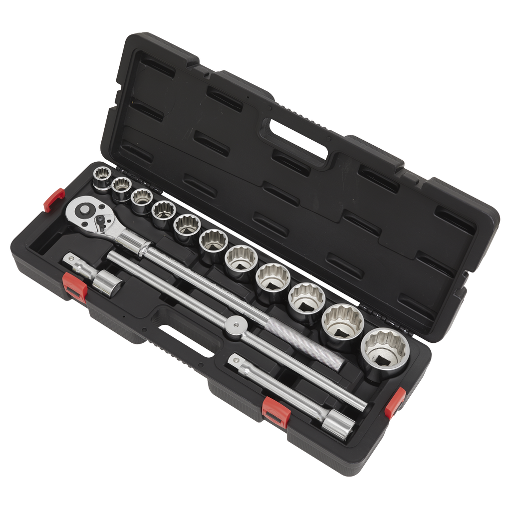 Premier Socket Set 3/4"Sq Drive 12-point 15pc