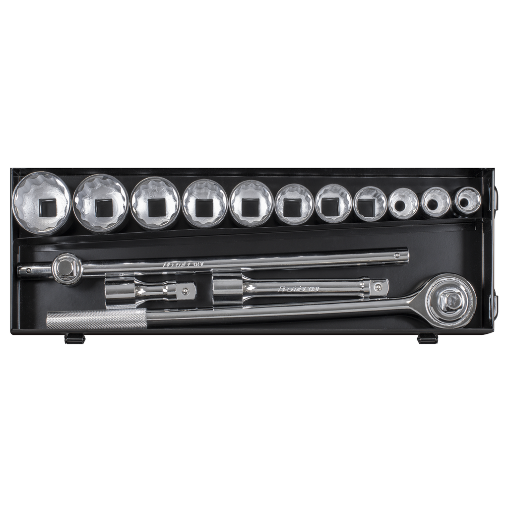 Premier Socket Set 3/4"Sq Drive 12-Point 15pc