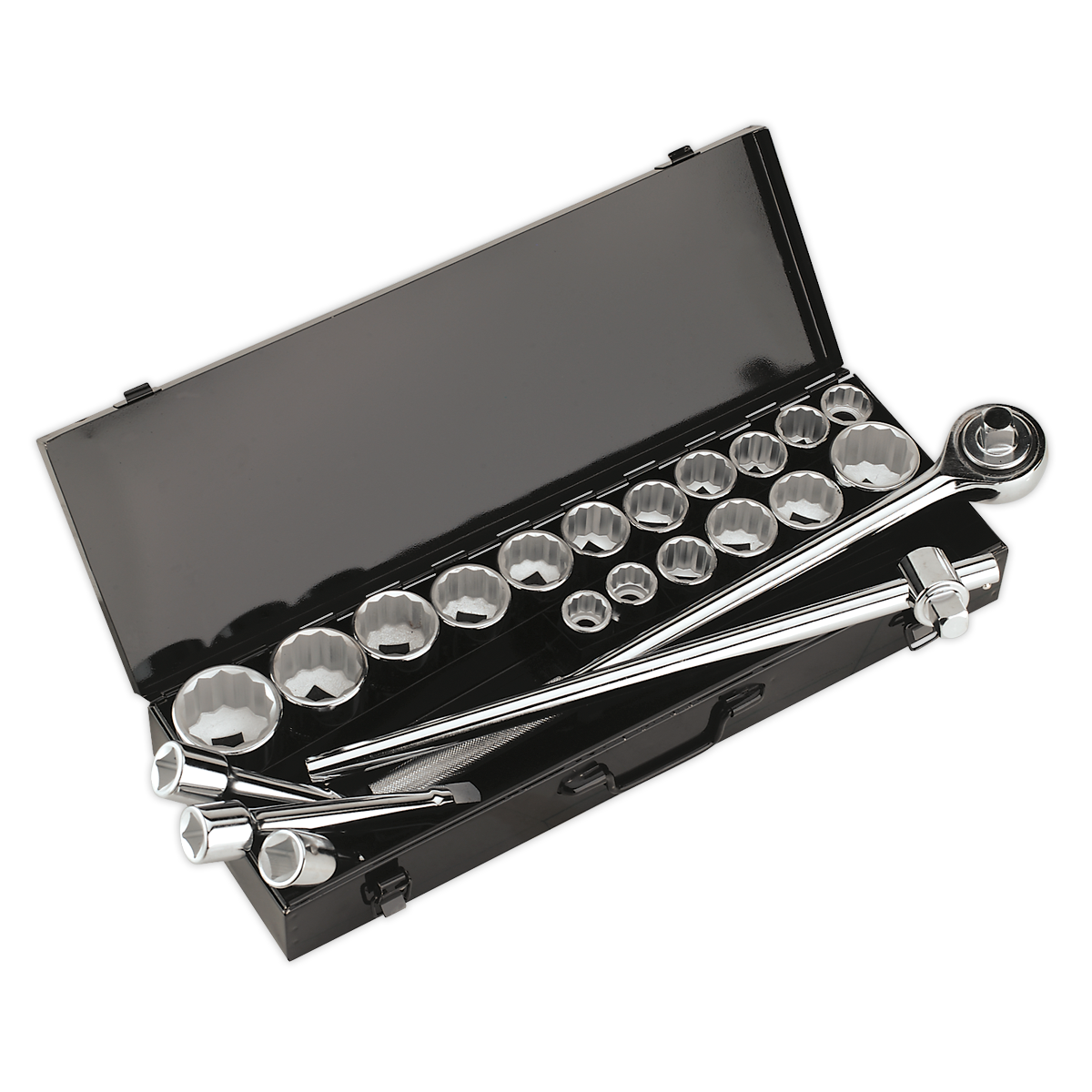 Premier Socket Set 3/4"Sq Drive 12-point 22pc