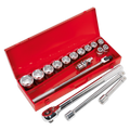 Premier Socket Set 3/4"Sq Drive 17pc