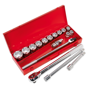 Premier Socket Set 3/4"Sq Drive 17pc