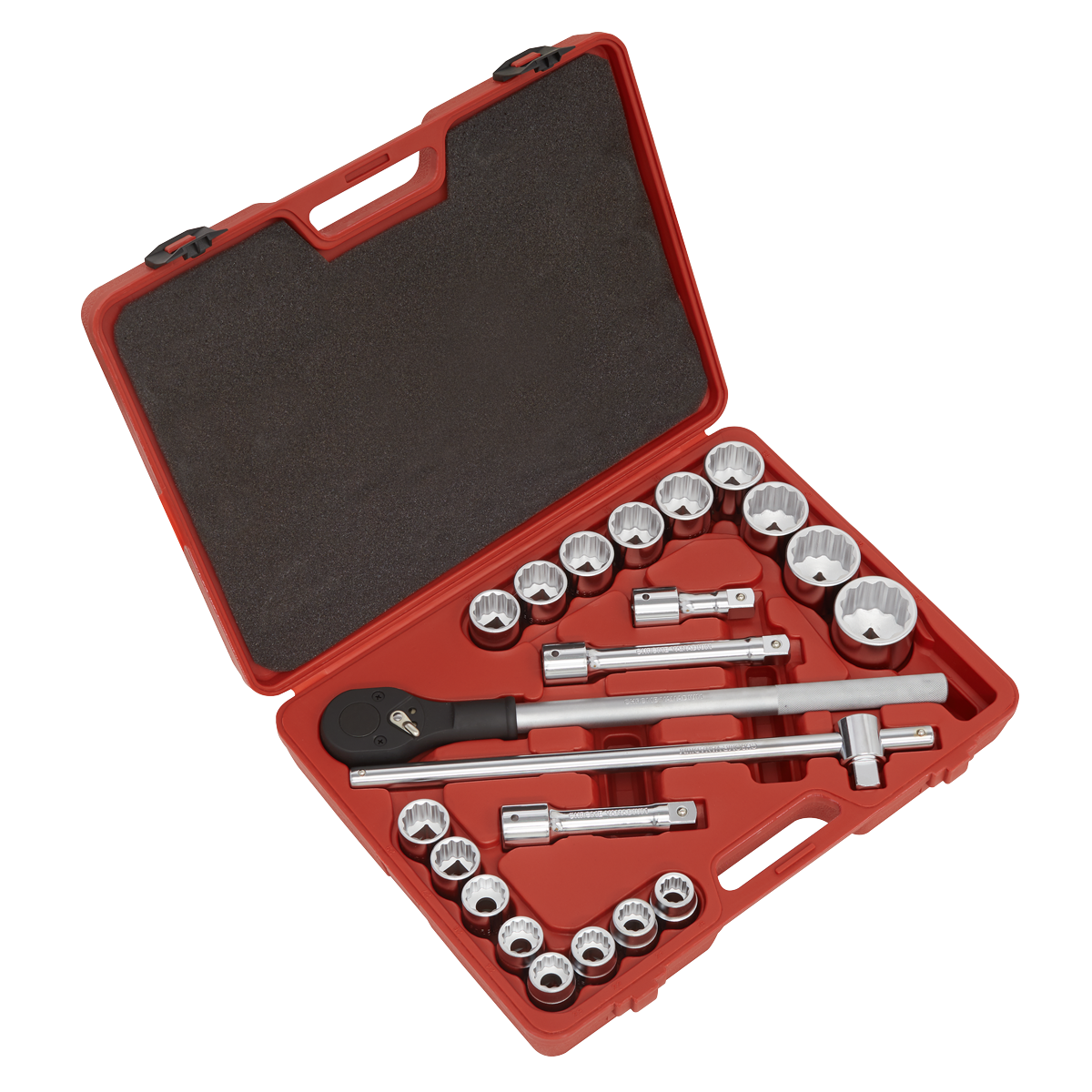 Premier Socket Set 3/4"Sq Drive 12-point 22pc