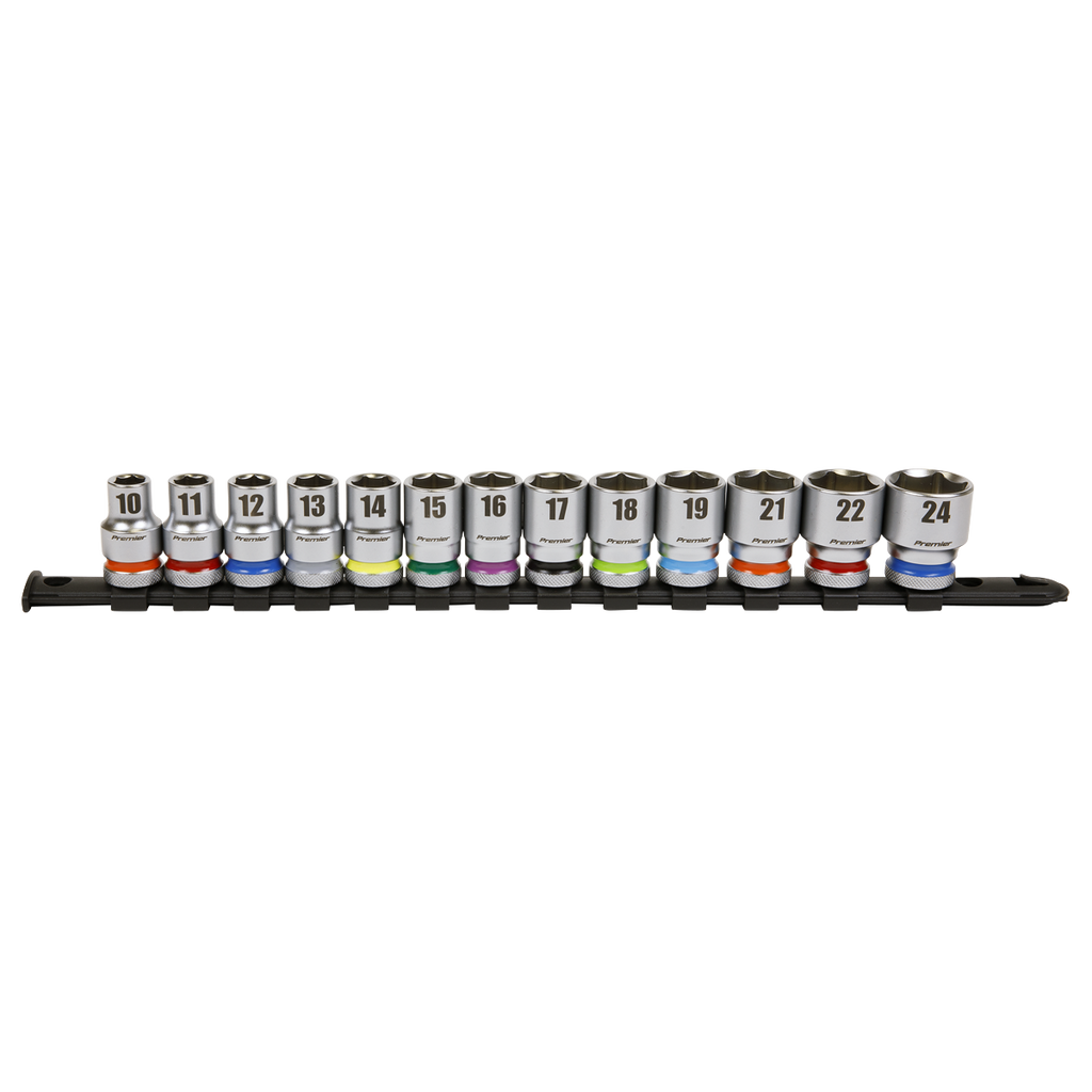Premier Platinum Socket Set 1/2"Sq Drive 13pc