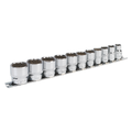 Premier Imperial Socket Set 3/8"Sq Drive 12-point 11pc