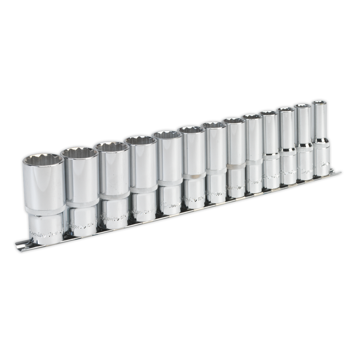 Premier Imperial Deep Socket Set 1/2"Sq Drive 12-point 13pc
