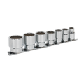 Premier Whitworth Socket Set 3/8"Sq Drive 7pc
