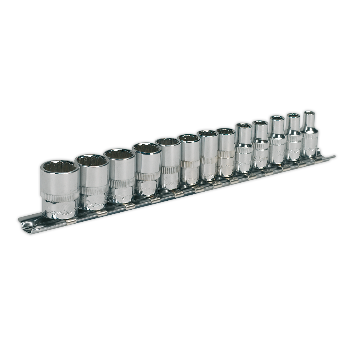Premier Socket Set 1/4"Sq Drive 12-point 13pc