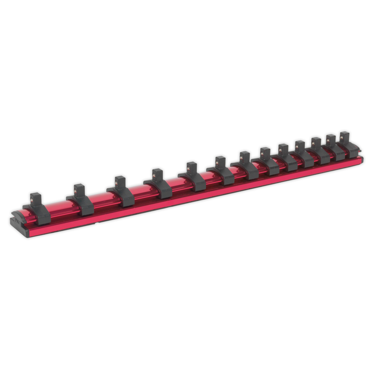 Premier Magnetic Socket Retaining Rail with 13 Clips 1/4"Sq Drive