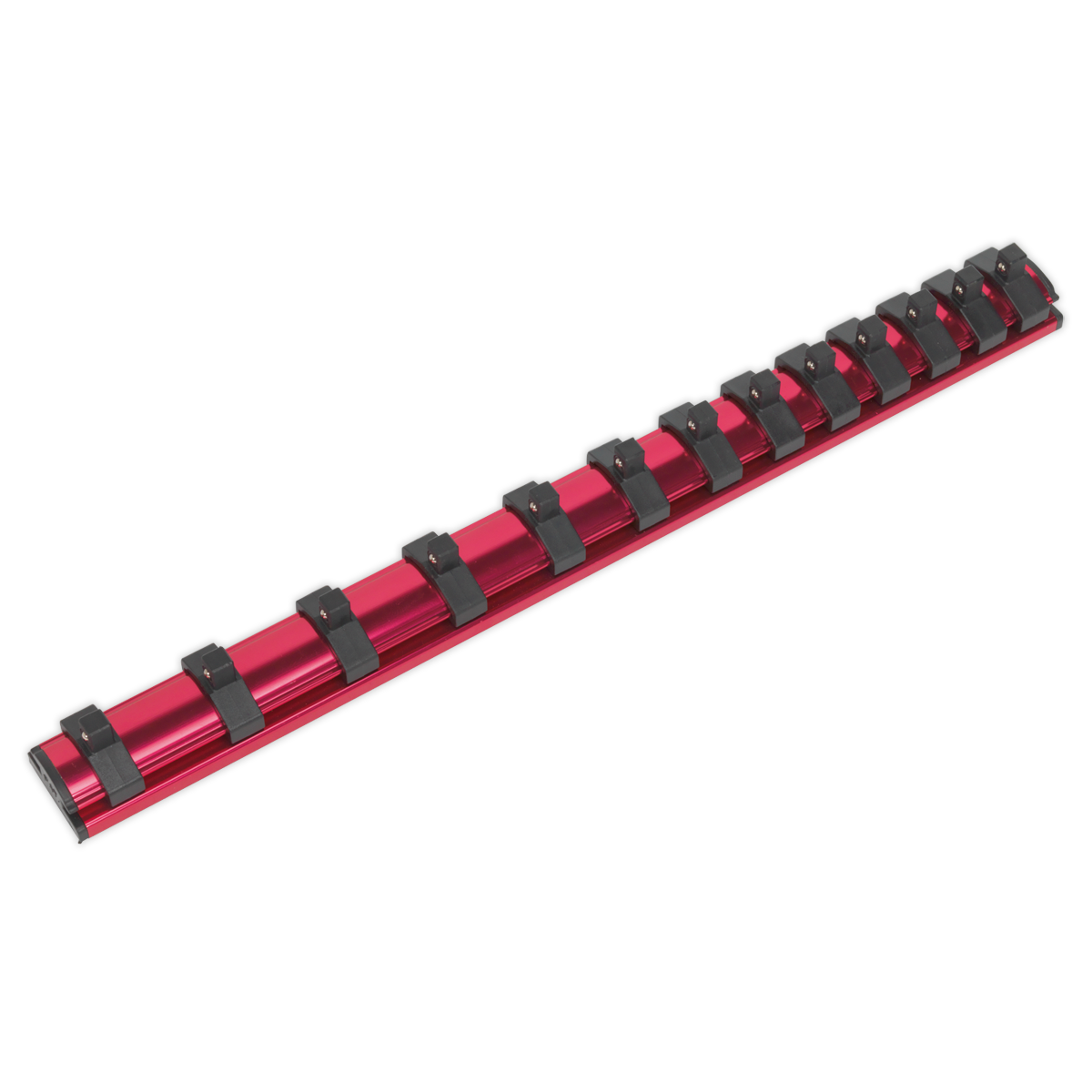 Premier Magnetic Socket Retaining Rail with 13 Clips 1/4"Sq Drive