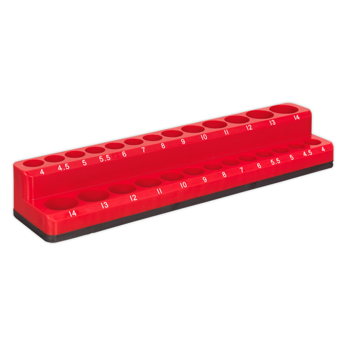 Premier Socket Holder Magnetic 1/4"Sq Drive Capacity 26 Sockets