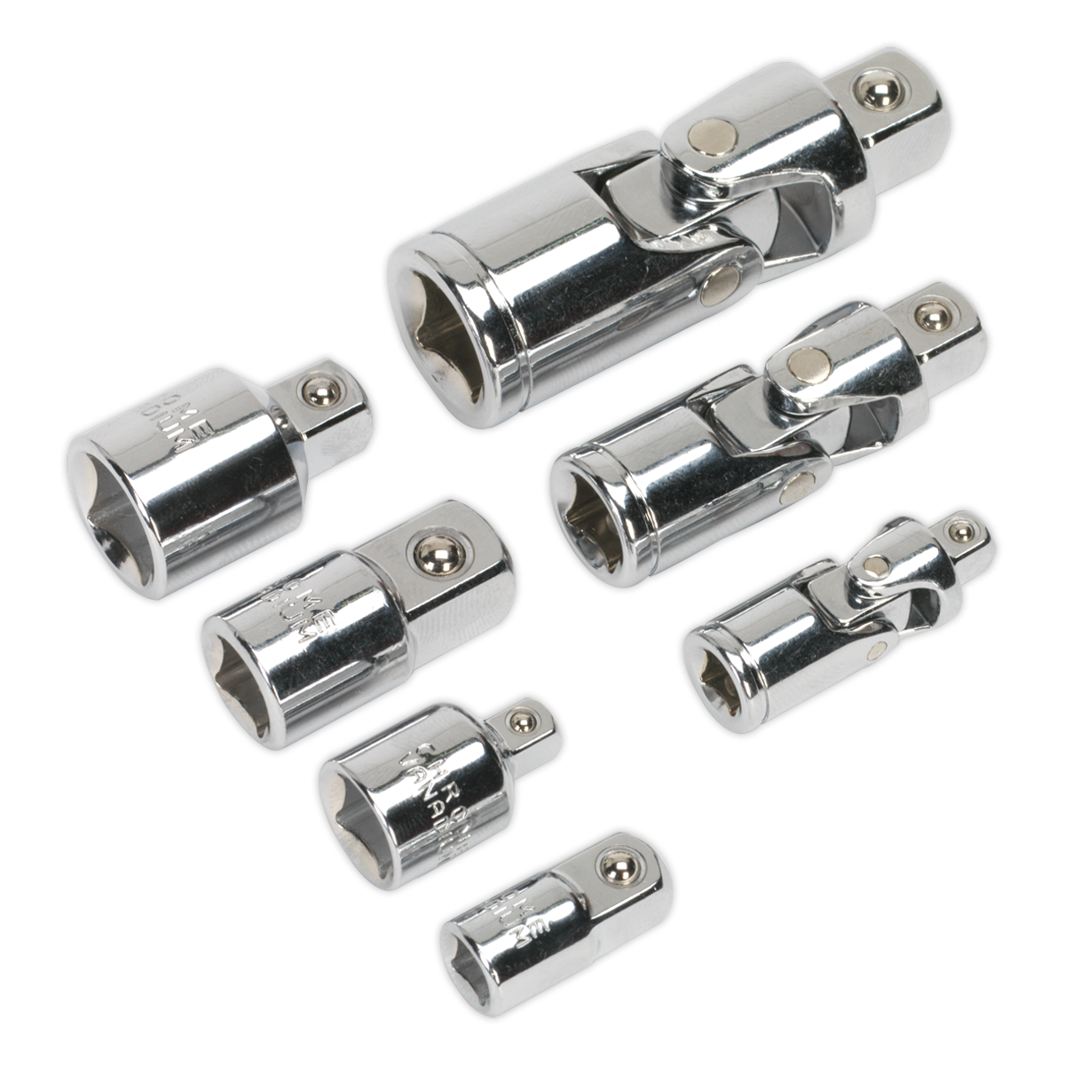 Premier Universal Joint & Socket Adaptor Set 7pc