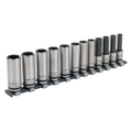 Premier Black Deep Lock-On™ Socket Set 3/8"Sq Drive 12pc