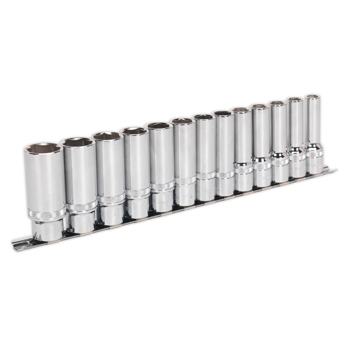 Premier Deep Lock-On™ Socket Set 1/2"Sq Drive 13pc